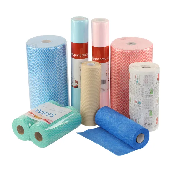 Heavy Duty Nonwoven Cloth Spunlace Kitchen Cleaning Wipe