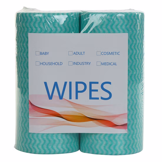 Heavy Duty Nonwoven Cloth Spunlace Kitchen Cleaning Wipe