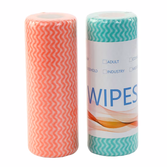 Heavy Duty Nonwoven Cloth Spunlace Kitchen Cleaning Wipe