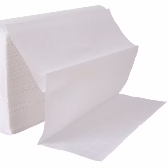 Asciugamano di carta multipiega bianco vendita calda Ulive Asciugamano stampato personalizzato