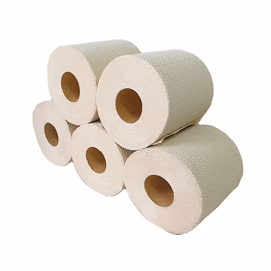 Rotolo di carta igienica, Carta igienica morbida facilmente solubile, Vendite in fabbrica OEM, Imballaggio, Stampato, Imballaggio all'ingrosso, Asciugamano ISO/FDA, Carta di bambù, Carta velina, Bambù